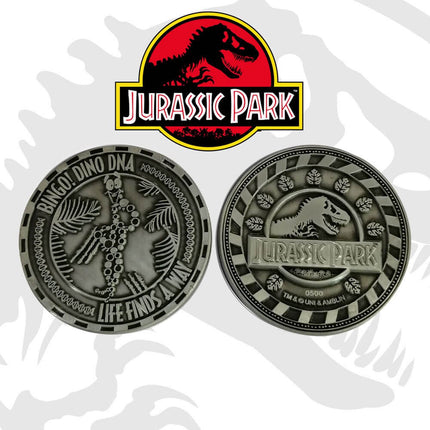 Moneta kolekcjonerska Jurassic Park Mr DNA Edycja limitowana