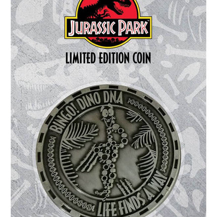 Moneta kolekcjonerska Jurassic Park Mr DNA Edycja limitowana