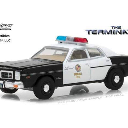 Terminator Diecast Model 1/64 1977 Dodge Monaco Metropolitan Police - KONIEC MARCA 2021