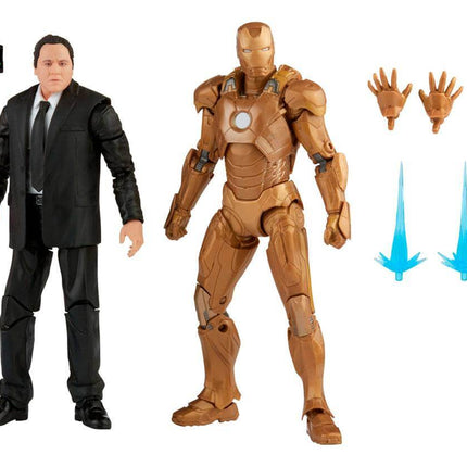 The Infinity Saga Marvel Legends Action Figure 2-Pack 2021 Happy Hogan & Iron Man (Iron Man 3) 15 cm - SEPTEMBER 2021