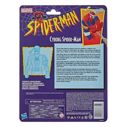 Spider-Man Marvel Retro Collection Action Figure Cyborg Spider-Man 15 cm