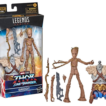 Thor: Miłość i grzmot Marvel Legends Series Figurka 2022 Marvel's Korg BAF #6: Groot 15 cm