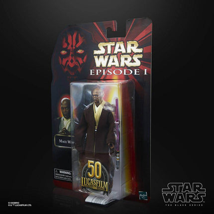 Mace Windu 15 cm Star Wars Episode I Black Series Lucasfilm 50th Anniversary Figurka 2021 15 cm