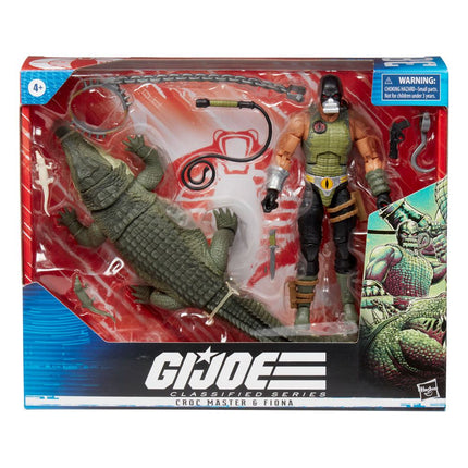 Croc Master e Fiona G.I. Joe Classified Series Action Figure 2022 15 cm