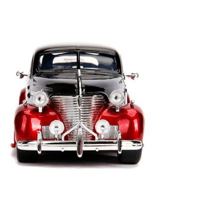 Betty Boop Hollywood Rides Diecast Model 1/24 1939 Chevy Master Deluxe z figurką