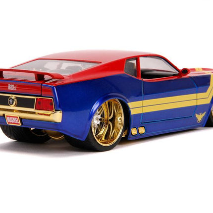 Ford Mustang Mach 1 1973 Diecast 1/24 Captain Marvel Hollywood Rides