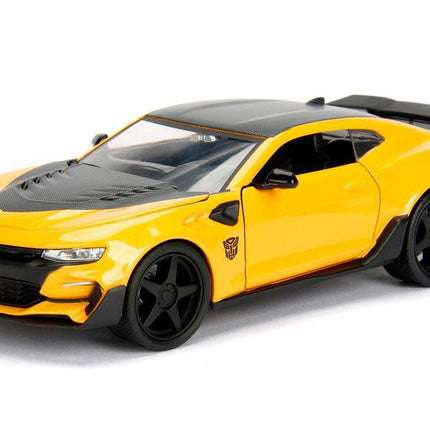 Chevy Camaro Bumblebee Transformers Diecast Model 1/24 Scala  Metallo (3948436586593)
