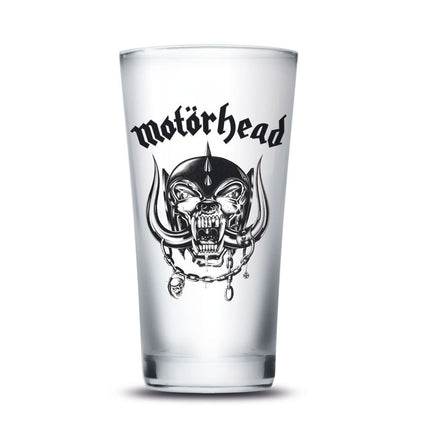 Motörhead Pint Glass Logo Bicchiere Vetro