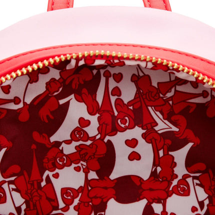 Plecak Disney by Loungefly Alicja w krainie czarów Czerwone róże