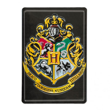 Harry Potter 3D Tin Sign Hogwarts 20 x 30 cm