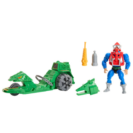 Mekaneck and Ground Ripper Masters of the Universe Origins Action Figure with Vehicle 14 cm