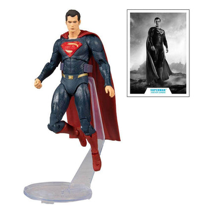 Superman (Blue/Red Suit)  DC Justice League Movie Zack Snyder Action Figure 18 cm