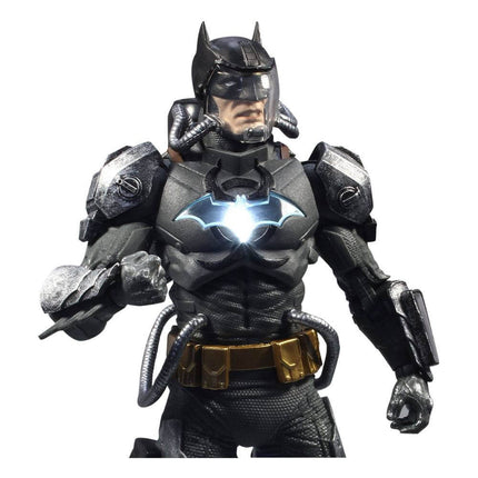 Batman Hazmat Suit Gold Label Light Up DC Multiverse Symbol figurki 18 cm - LUTY 2022