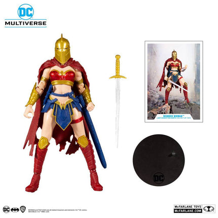Wonder Woman with Helmet of Fate DC Multiverse Action Figure LKOE  18 cm