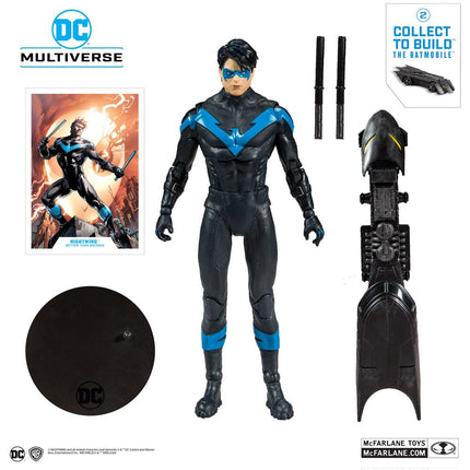 Nightwing (Better Than Batman) DC Rebirth Build A Action Figure 18 cm