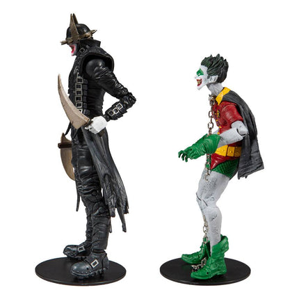 Batman, który się śmieje z Robins of Earth DC Multiverse Kolekcjonerska figurka Wielopak 18 cm
