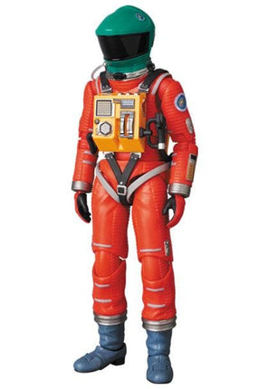 Astronauta 2001: Odyseja Kosmiczna MAF EX Figurka Pomarańczowy Kombinezon Zielony Kask 16 cm