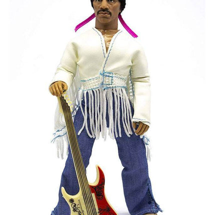  Jimi Hendrix Action Figure Woodstock Flocked 20 cm (4256858734689)