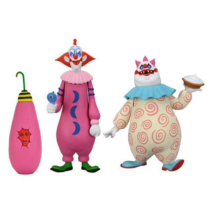 Slim & Chubby Killer Klowns from Outer Space Toony Terrors Action Figure 2-Pack 15 cm