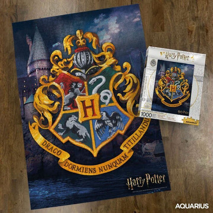 Puzzle Harry Potter Logo Hogwartu (1000 sztuk)