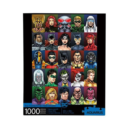 DC Comics Jigsaw Puzzle Faces (1000 pieces)