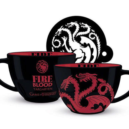 Game of Thrones Mug Ceramica Tazza colazione Targaryen Casata (3948437307489)
