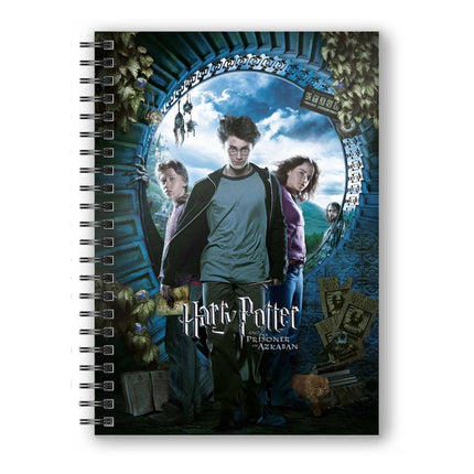 Harry Potter Notebook with 3D-Effect Harry Potter and the Prisoner of Azkaban A5