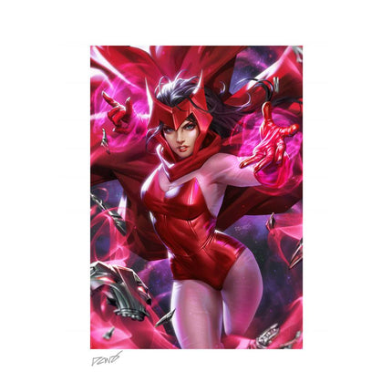 Marvel Art Print Scarlet Witch 46 x 61 cm - nieoprawione