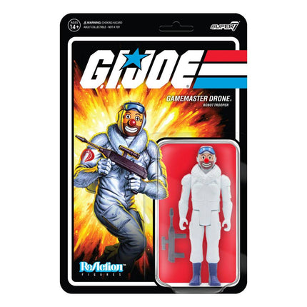 GI Joe ReAction Action Figure Gamemaster Toy Soldier Wave 2 10 cm