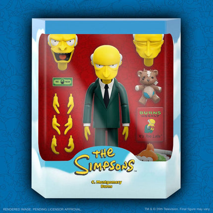 The Simpsons Ultimates Figurka C. Montgomery Burns 18 cm