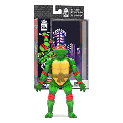 Teenage Mutant Ninja Turtles BST AXN Figurka NES 8-Bit Raphael Exclusive 13 cm
