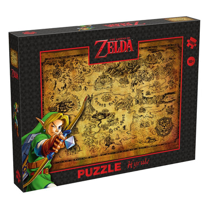 The Legend Of Zelda Jigsaw Puzzle Hyrule (1000 sztuk)