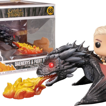 Daenerys sur le Dragon Jeu de Drogon de Trônes de BRUIT Trajets de Funko Épées de Trono 18 centimètres-68.